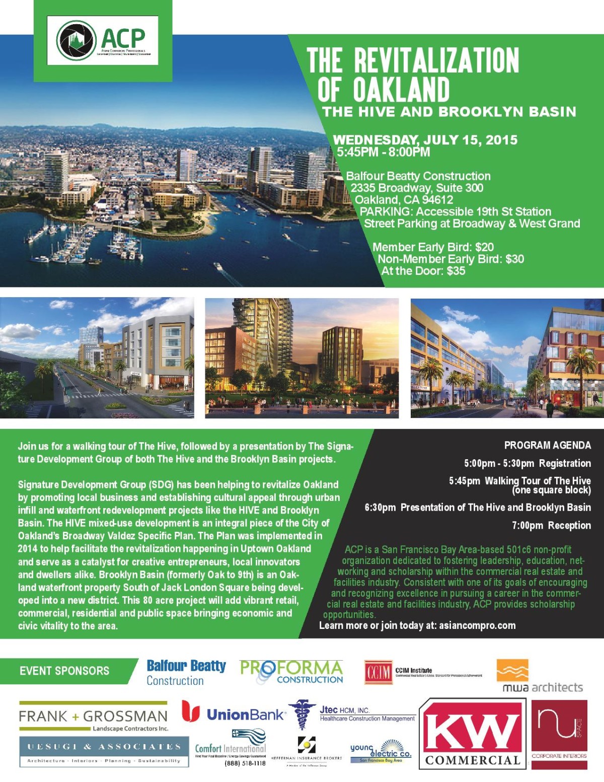 The Revitalization of Oakland: July 15th
