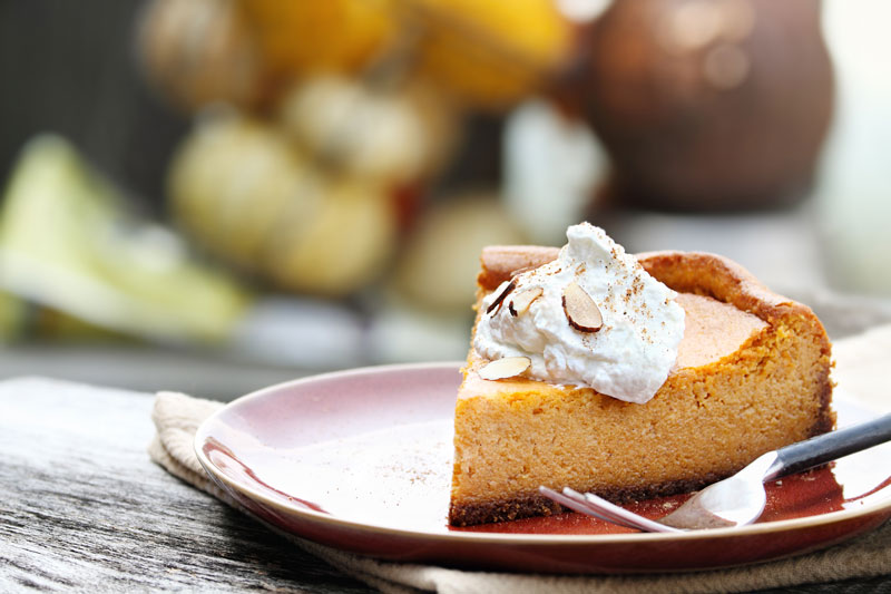 Delicious Thanksgiving Recipe: Double Layer Pumpkin Cheesecake