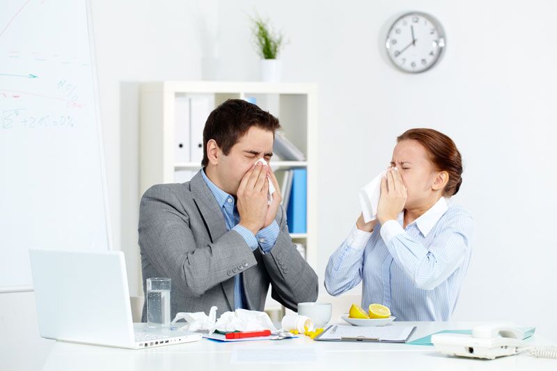 How to Keep Your Workplace Safe from Cold and Flu